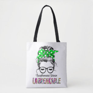 Neurofibromatosis Awareness Ribbon Support Gifts Tote Bag