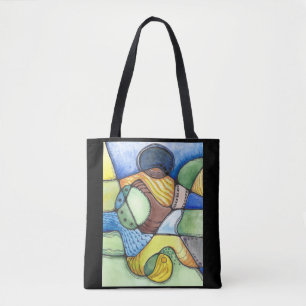 Neurographic Art  Tote Bag