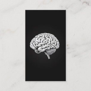 Neurologist Brain Doctor Modern Bold Business Card