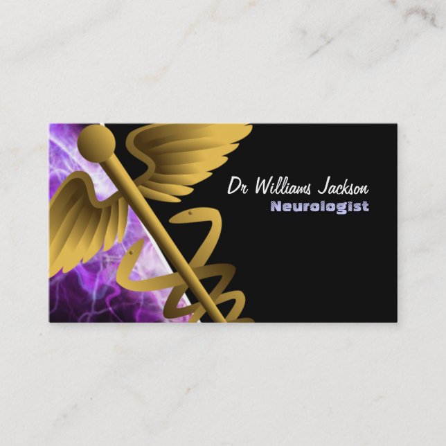 Neurologist Business Cards (Front)