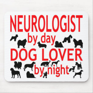 Neurologist Dog Lover Mouse Pad