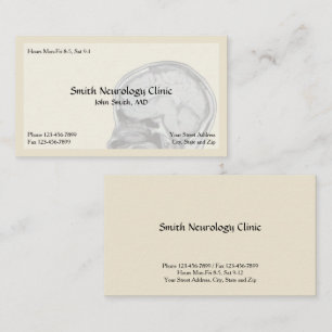 Neurologist Neurology Business Card
