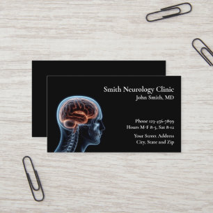 Neurologist Neurology Neurosurgeon Business Card