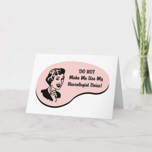 Neurologist Voice Card