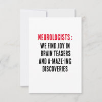 Neurologists: We find joy in brain teasers and 