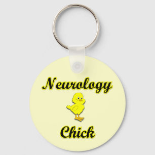Neurology Chick Key Ring