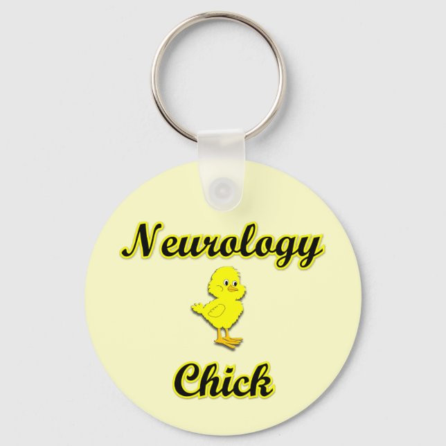 Neurology Chick Key Ring (Front)