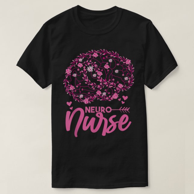 Neurology Neuro Nurse  T-Shirt (Design Front)