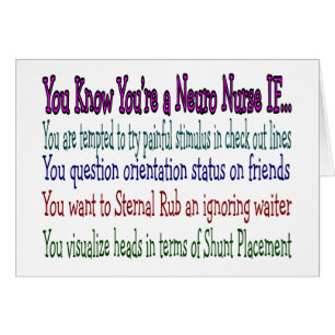 Neurology Nurse Hilarious Gifts, Unique Saying