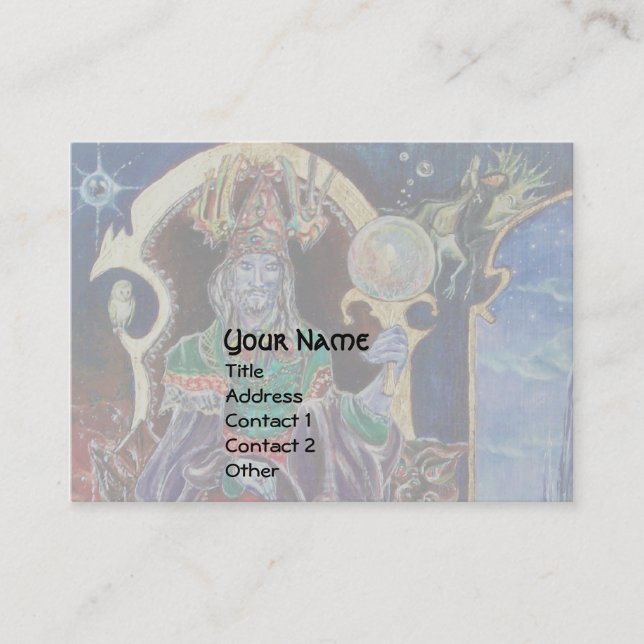 NEUROMANCER BUSINESS CARD (Front)