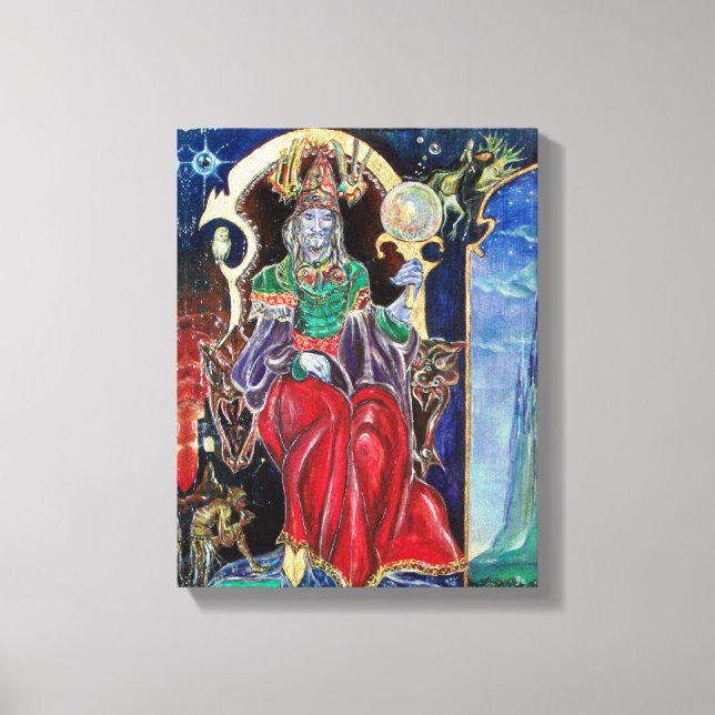 NEUROMANCER Magician King Canvas Print (Front)