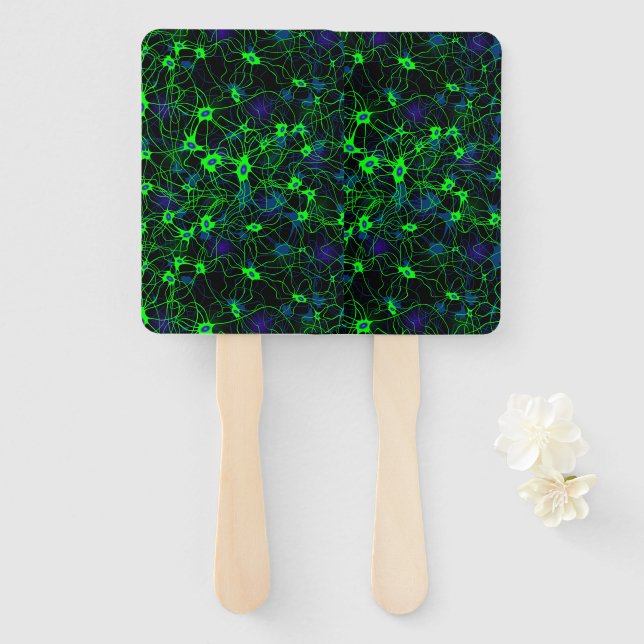 Neuron City Hand Fans (Front and Back)