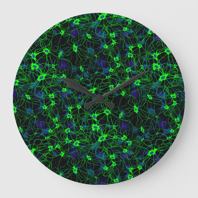Neuron City Wall Clock (Front)