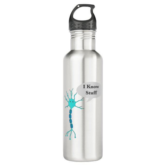 Neuron I Know Stuff 710 Ml Water Bottle (Front)