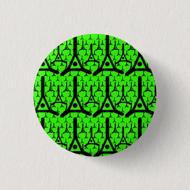 Neuron Mosaic 3 Cm Round Badge (Front)