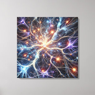 Neurons Canvas Art