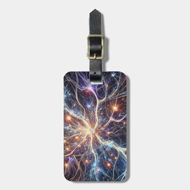 Neurons Luggage Tag (Front Vertical)