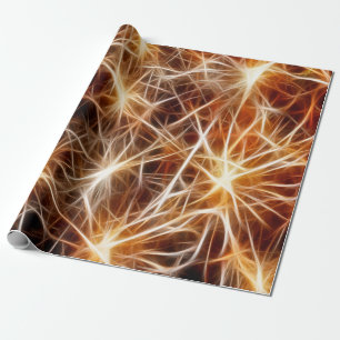 Neurons Medical Style Wrapping Paper