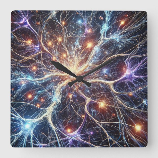 Neurons Wall Clock (Front)