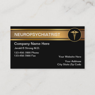 Neuropsychiatrist Business Cards