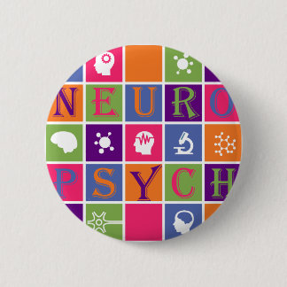 Neuropsychology - Gifts for Neuropsychologists 6 Cm Round Badge