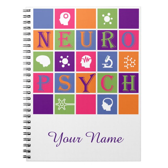 Neuropsychology - Gifts for Neuropsychologists Spiral Notebook (Front)