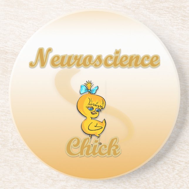 Neuroscience Chick Coaster (Front)