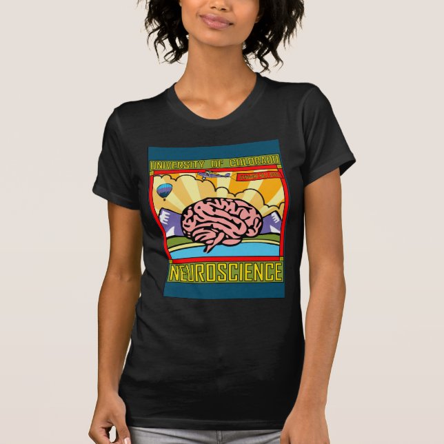 Neuroscience poster T-Shirt (Front)