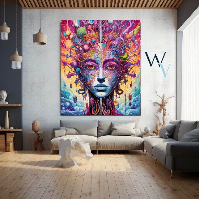 Neuroscience Psychedelic Art Poster (Creator Uploaded)
