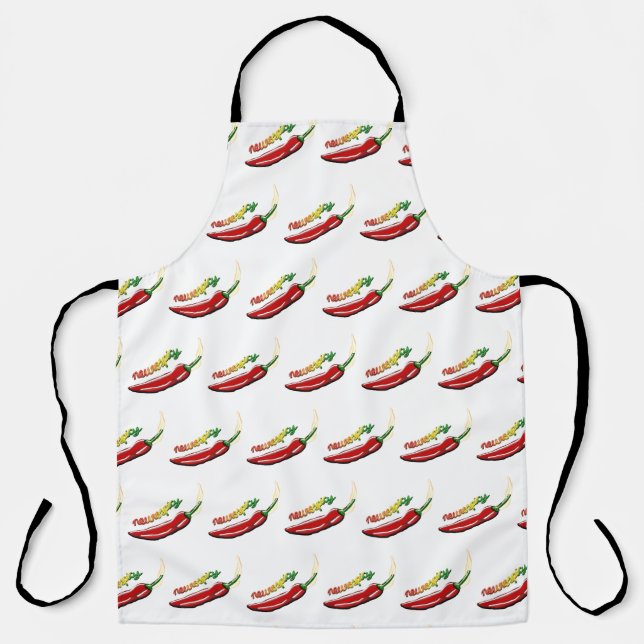 Neurospicy (3D Text) with Pepper Apron (Front)