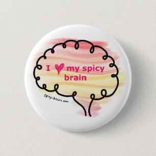 Neurospicy button great for backpacks