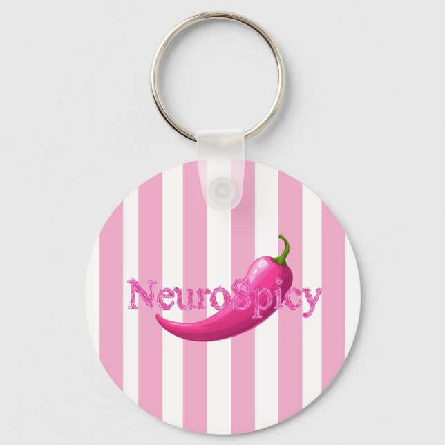 Neurospicy keychain (Front)
