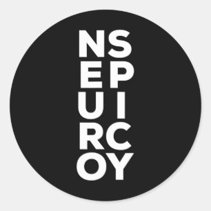 Neurospicy Neurodivergent Neurodiverse Adhd Spectr Classic Round Sticker