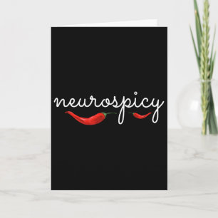 Neurospicy Neurotypical Neurodiversity Adhd Autism Card