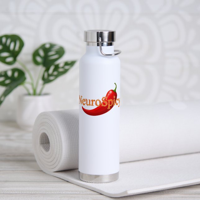 Neurospicy Waterbottle Water Bottle (Yoga (Rotated))
