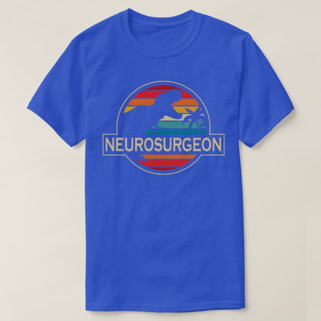 Neurosurgeon Dinosaur T-Shirt (Design Front)