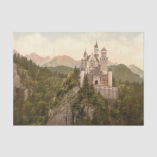 Neuschwanstein Castle, Bavaria, Germany Tissue Paper