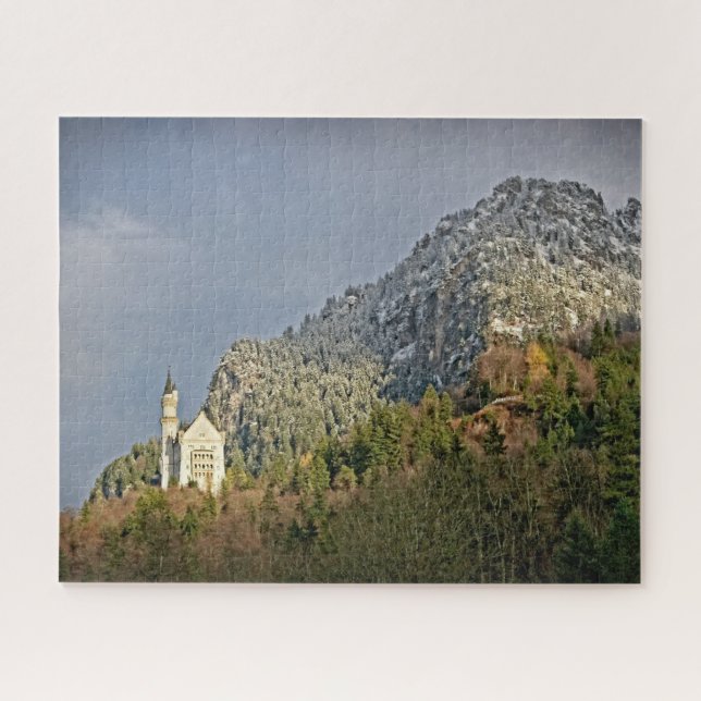 Neuschwanstein Castle - Germany - 16x20 - 520 pc Jigsaw Puzzle (Horizontal)