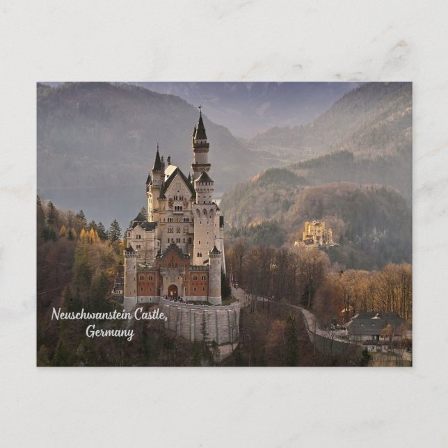 Neuschwanstein Castle, Germany Bavaria Postcard (Front)