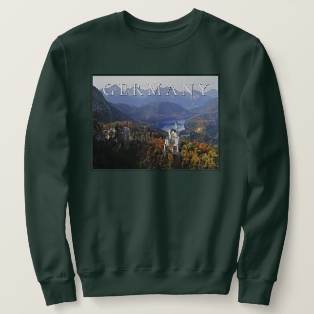 Neuschwanstein Castle | Germany, Bavaria Sweatshirt (Design Front)