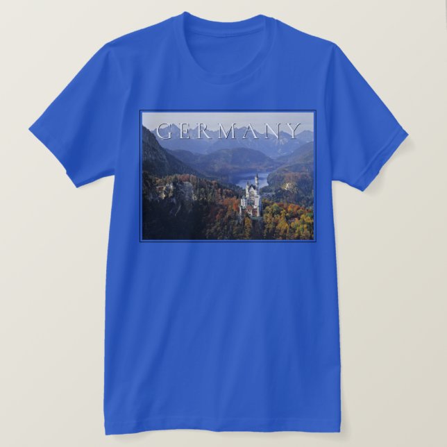 Neuschwanstein Castle | Germany, Bavaria T-Shirt (Design Front)