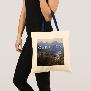 Neuschwanstein Castle Germany, Bavaria Tote Bag