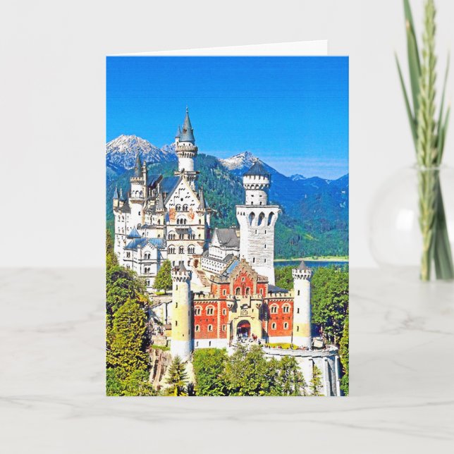 NEUSCHWANSTEIN CASTLE, GERMANY CARD (Front)