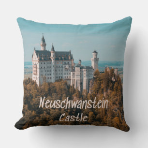 Neuschwanstein Castle Germany Cushion