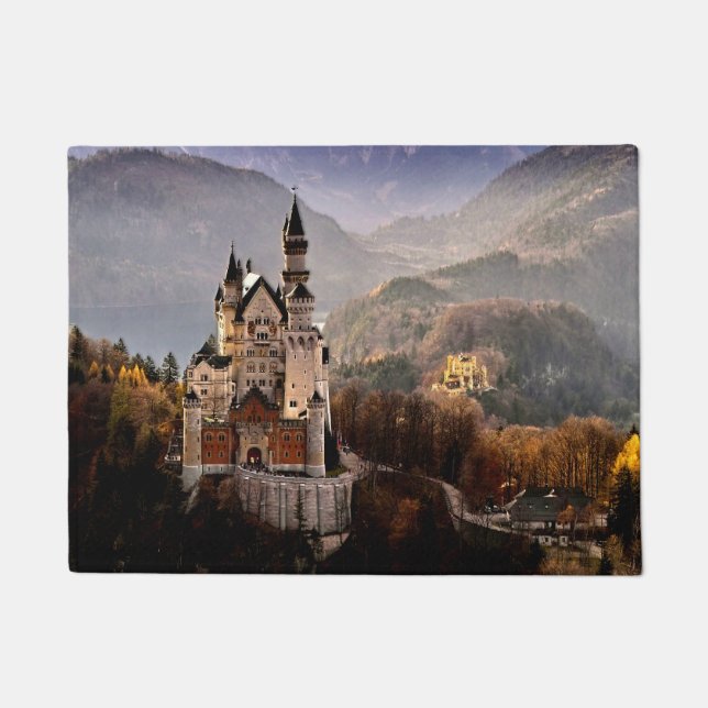 Neuschwanstein Castle Germany Doormat (Front)