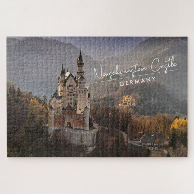 Neuschwanstein Castle Germany Jigsaw Puzzle (Horizontal)