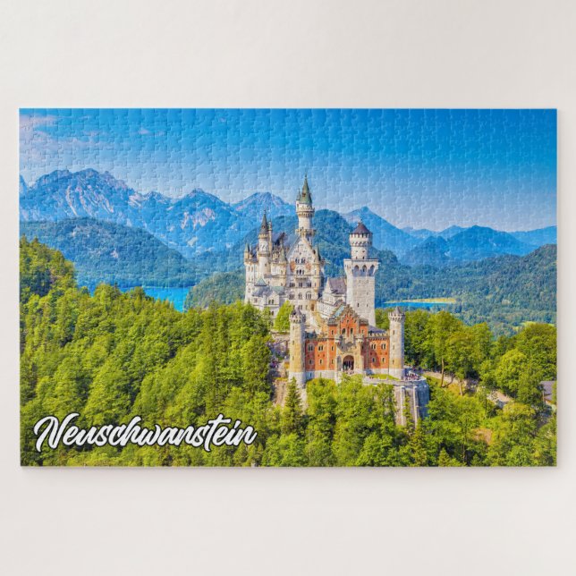 Neuschwanstein Castle, Germany Jigsaw Puzzle (Horizontal)