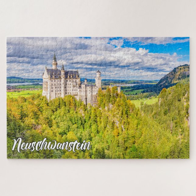 Neuschwanstein Castle, Germany Jigsaw Puzzle (Horizontal)