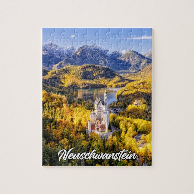 Neuschwanstein Castle, Germany Jigsaw Puzzle (Vertical)
