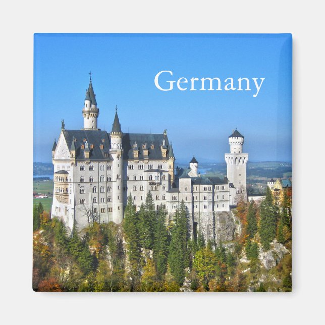 Neuschwanstein Castle Germany Magnet (Front)